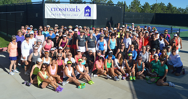 Ladies Day Doubles Event for Crossroads Safehouse gets national exposure